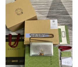 구찌 GUCCI 뱀부 디아니 미니 숄더백