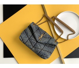 세인트로랑 YSL 루루 데님 숄더백